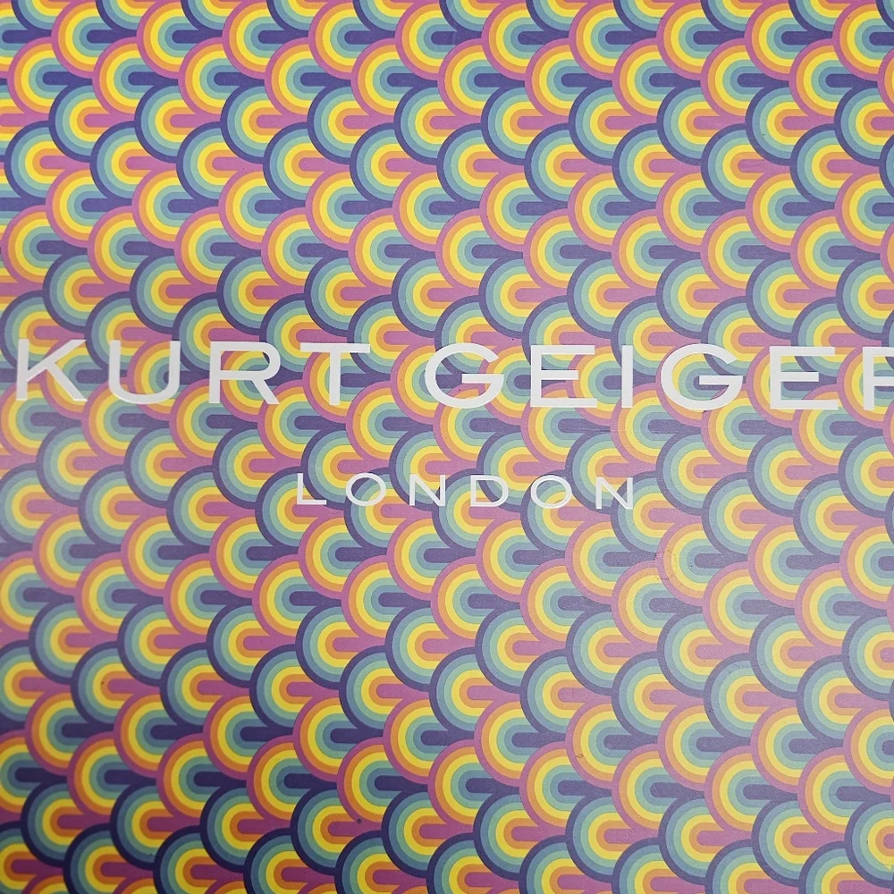 Kurt Geiger Londin Rainbow Heeled Boots (Sz 38.5) - Picture 7 of 8